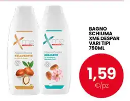 Eurospar BAGNO SCHIUMA XME DESPAR offerta