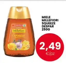 Eurospar MIELE MILLEFIORI SQUEEZE DESPAR 250G offerta
