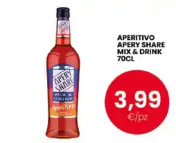 Eurospar APERITIVO APERY SHARE MIX & DRINK 70CL offerta
