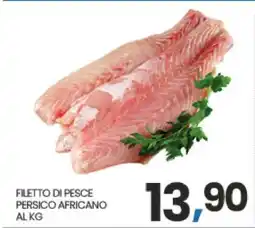 Eurospar FILETTO DI PESCE PERSICO AFRICANO AL KG offerta