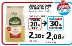 Coop LINEA COUS COUS COLFIORITO BIO offerta