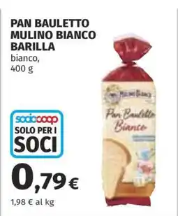 Coop PAN BAULETTO MULINO BIANCO BARILLA offerta