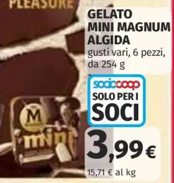 Coop GELATO MINI MAGNUM ALGIDA offerta