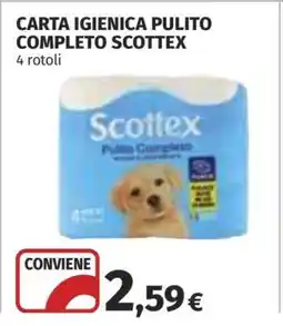 Coop Carta Igienica Pulito Completo Scottex offerta