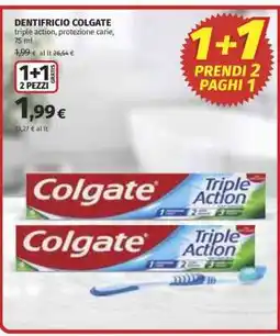Coop DENTIFRICIO COLGATE offerta