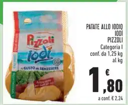 Conad PATATE ALLO IODIO IODI PIZZOLI offerta