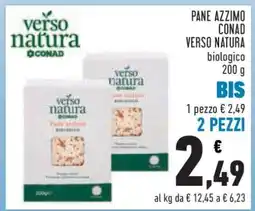 Conad PANE AZZIMO CONAD VERSO NATURA offerta