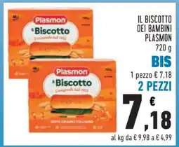 Conad Plasmon Il Biscotto dei bambini offerta