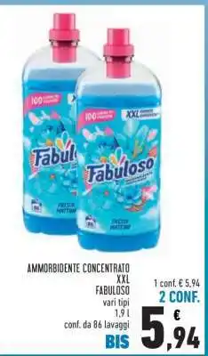 Conad Ammorbidente Concentrato XXL Fabuloso offerta
