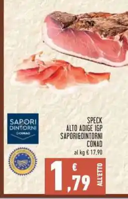 Conad Speck Alto Adige IGP offerta