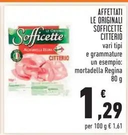 Conad Affettati Le Originali Sofficette Citterio offerta