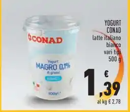Conad Yogurt Conad offerta