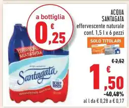 Conad ACQUA SANTAGATA offerta