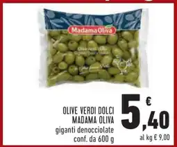 Conad OLIVE VERDI DOLCI MADAMA OLIVA offerta