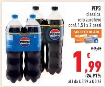 Conad Pepsi offerta