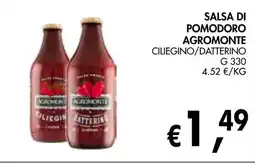 èccoMI Salsa di pomodoro agromonte ciliegino/datterino offerta