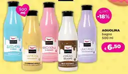 Acqua & Sapone AQUOLINA bagno 500 ml offerta