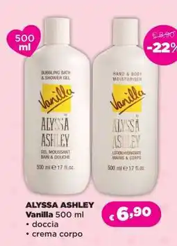 Acqua & Sapone ALYSSA ASHLEY Vanilla 500 ml offerta