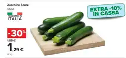Carrefour ZUCCHINE SCURE offerta