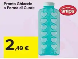 Carrefour Pronto Ghiaccio a Forma di Cuore offerta
