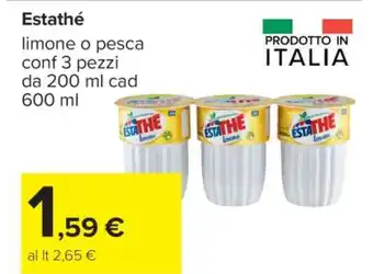 Carrefour ESTATHÉ offerta