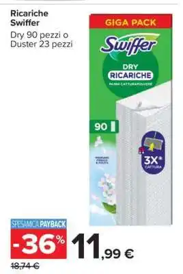 Carrefour RICARICHE SWIFFER offerta
