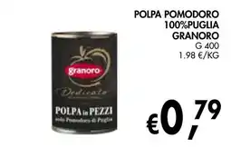 èccoMI Polpa pomodoro 100%puglia Granoro offerta