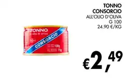 èccoMI Tonno consorcio all'olio d'oliva offerta