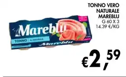 èccoMI Tonno vero naturale Mareblu offerta