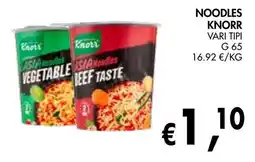 èccoMI Noodles Knorr offerta
