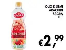 èccoMI Olio di semi arachidi Sagra offerta