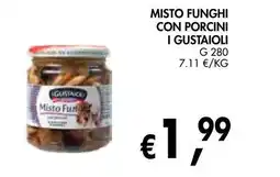 èccoMI Misto funghi con porcini I Gustaioli offerta