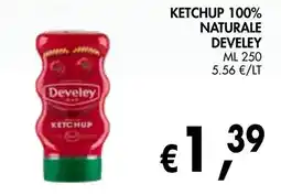 èccoMI Ketchup 100% naturale Develey offerta