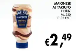èccoMI Maionese tartufo Heinz offerta