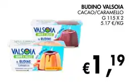 èccoMI Budino valsoia cacao/caramello offerta