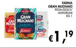 èccoMI Farina gran mugnaio pizza/dolci/ antigrumi offerta