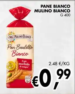 èccoMI Pane bianco Mulino Bianco offerta