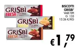 èccoMI Biscotti Grisbì offerta