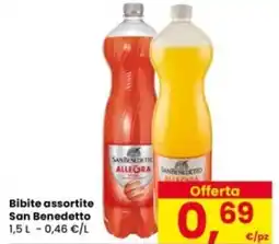 Eurospar Bibite San Benedetto offerta