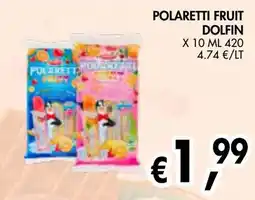èccoMI Polaretti fruit Dolfin offerta