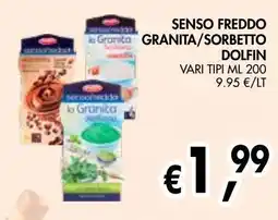 èccoMI Senso freddo granita/sorbetto Dolfin offerta