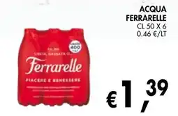 èccoMI Acqua Ferrarelle offerta