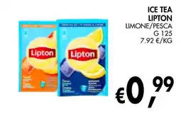 èccoMI Ice tea lipton limone/pesca offerta