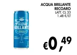 èccoMI Acqua brillante recoaro offerta