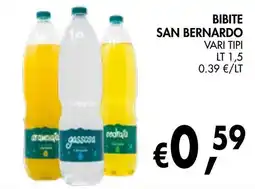 èccoMI Bibite San Bernardo offerta