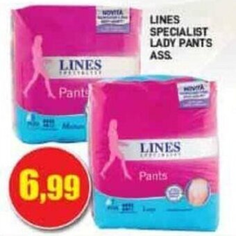 Lines Specialist Lady Pants Ass.