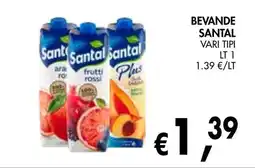èccoMI Bevande Santal offerta