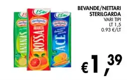 èccoMI Bevande/nettari Sterilgarda offerta