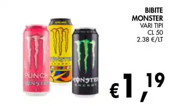 èccoMI Bibite Monster offerta