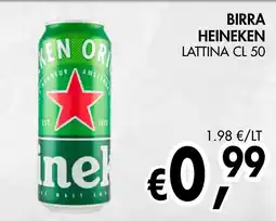 èccoMI Birra heineken lattina offerta